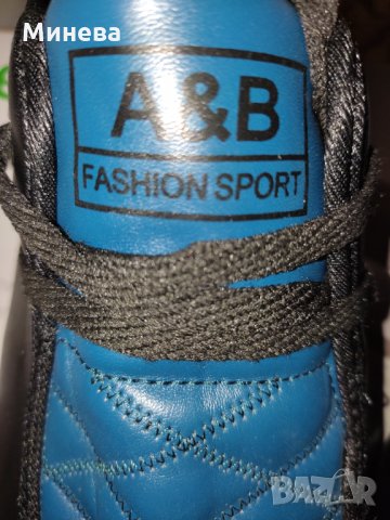 Мъжки обувки A&B, снимка 2 - Спортно елегантни обувки - 34929477