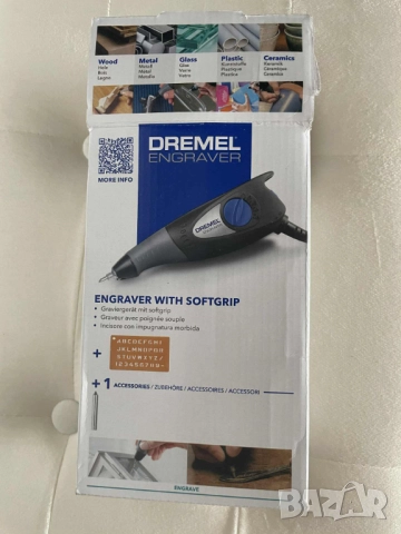 Гравьор Dremel електрически 35 W, гравиране +НОВ КОМПЛЕКТ НАКРАЙНИЦИ, снимка 2 - Друга електроника - 52751587