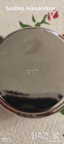 Посребрена купа за масло - Италия, снимка 5 - Други ценни предмети - 52390960