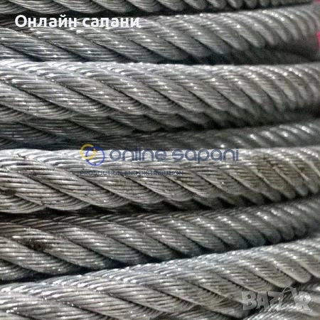 Стоманени въжета с общо предназначение и метална сърцевина 6X19M, снимка 5 - Други машини и части - 25823531