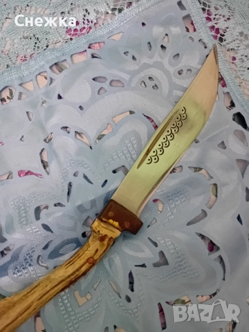нож с дръжка от сърна, снимка 3 - Антикварни и старинни предмети - 52916920