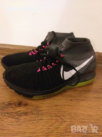 Nike Wmns Zoom All Out Flyknit - страхотни дамски маратонки НОВИ БЕЗ КУТИЯ , снимка 5 - Маратонки - 42925121