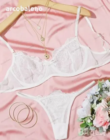 Дамски комплект бельо, 4цвята , снимка 6 - Бельо - 48380244