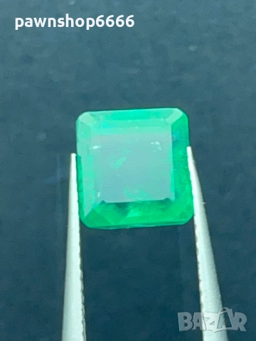 Продавам естествен изумруд  2.15 карата демонтиран от златни обеци., снимка 5 - Други - 52664846