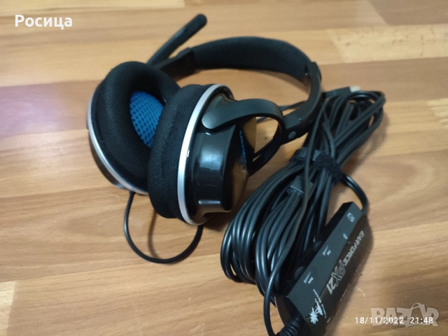 Геймърски слушалки-Eаrforce-PX21, снимка 6 - Слушалки за компютър - 52818313