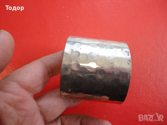 Кована твърда гривна , снимка 5 - Гривни - 52663142