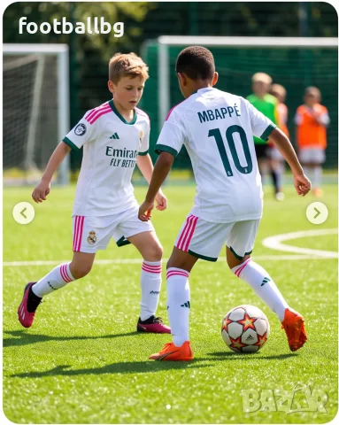 Футболен екип детски юношески MBAPPE 10 🖤⚽️ REAL Madrid  НОВО сезон 2026-27 година 