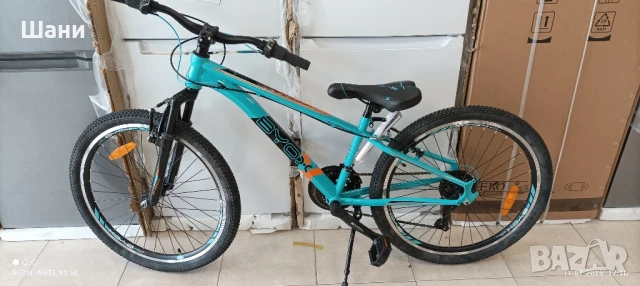 Велосипед 24 цола Whizzy . Тюркоаз., снимка 7 - Велосипеди - 50989404