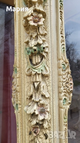 Луксознена барокова витрина , снимка 3 - Секции и витрини - 54332276