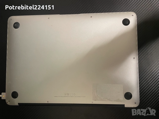 Apple MacBook AIr 13-inch 1.6GHz i5 8GB 128GB HDD 2015 лаптоп, снимка 7 - Части за лаптопи - 52436658