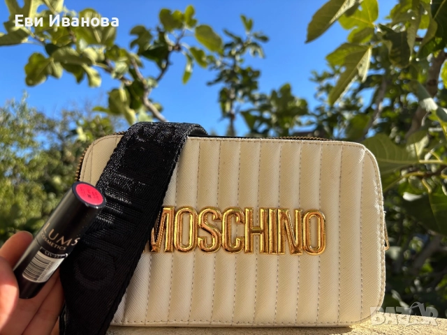 Спортно елегантна чанта moschino 🐻