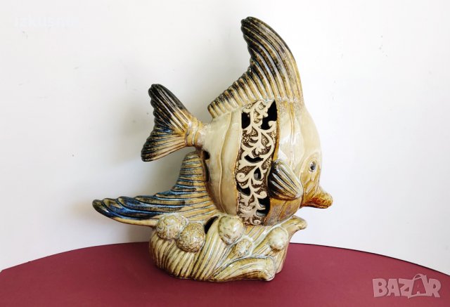 Много красива статуетка-свещник, керамика, снимка 6 - Декорация за дома - 35623862