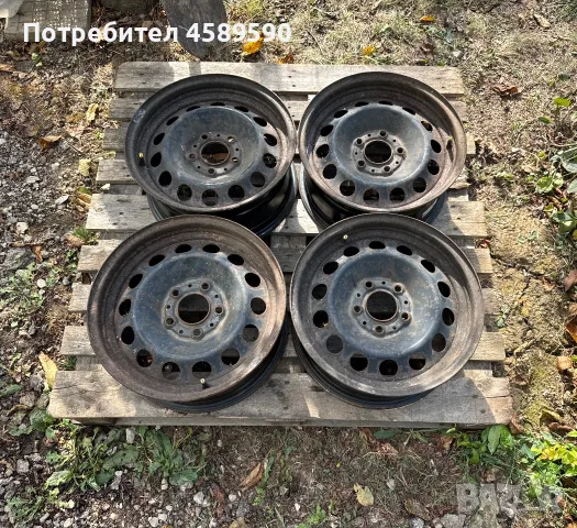 4бр.Железни джанти 16цола 5x120 за BMW