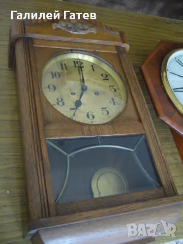 Стенен Часовник Gustav Becker - Работещ, снимка 5 - Антикварни и старинни предмети - 49601537