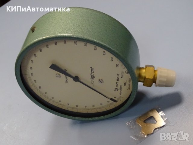 образцов манoметър 11203 400 kgf/cm2 Ø160 mm, снимка 8 - Други машини и части - 35033528