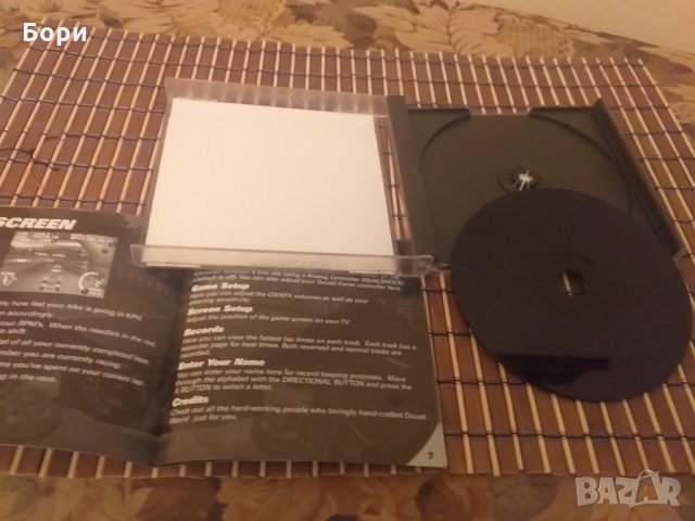 DUCATI WORLD RACING  PLAYSTATION 1 PS1 , снимка 3 - Игри за PlayStation - 30713516