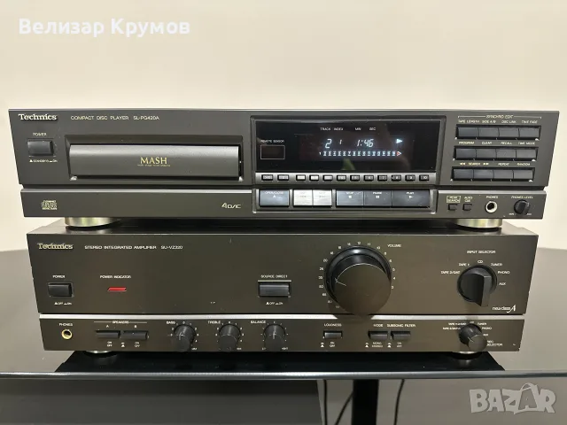 Усилвател Technics SU-VZ320 , снимка 10 - Ресийвъри, усилватели, смесителни пултове - 56505526