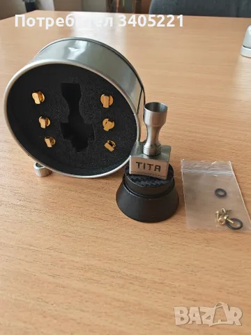 ↪️ Veepon Tita X RBA оригинал, пълен комплект с всички рестриктори, оринги и резервни винтове, снимка 1