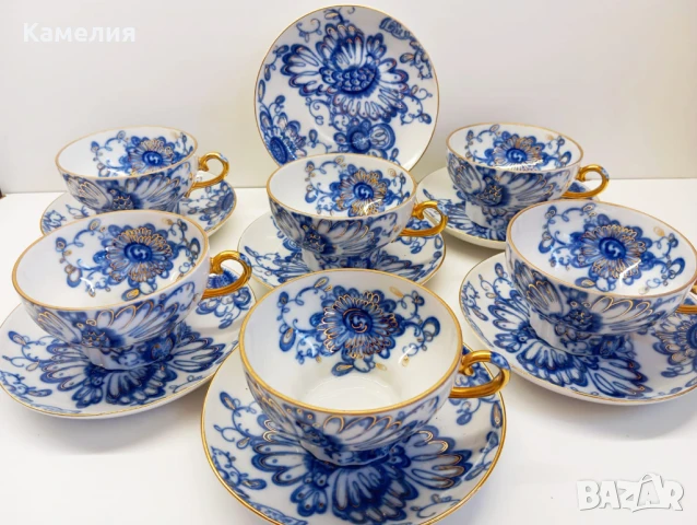 Руски порцелан , снимка 11 - Чаши - 50915390