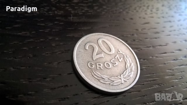 Монета - Полша - 20 гроша | 1966г.