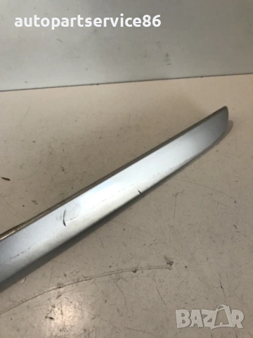 Плата за регистрационен номер задна врата сребриста за Mercedes SLK R170 (2001) A1707580038, снимка 2 - Части - 54149794