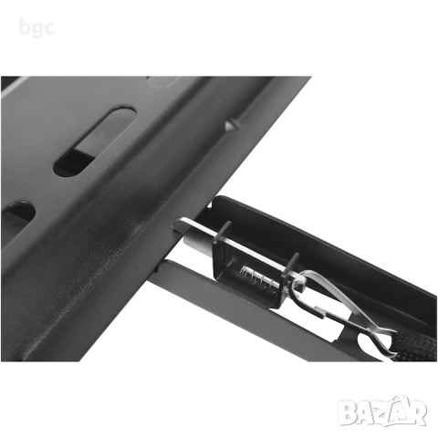 МАСИВНА Стенна стойка за TV 32"- 70"  A+ KL44F, Фиксирана, (80 см-177 см), Черен , снимка 3 - Стойки, 3D очила, аксесоари - 50784624