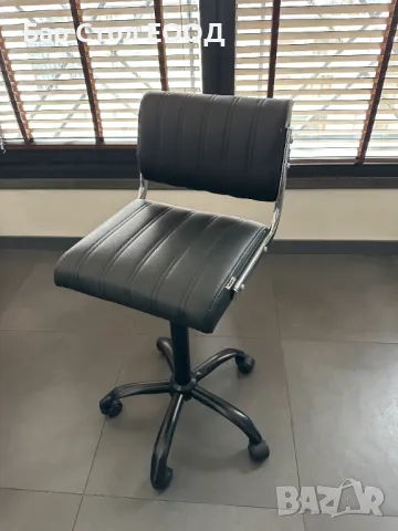 Висок стол на колелца City с 24м гаранция и безплатна доставка до офис, снимка 7 - Столове - 49942671