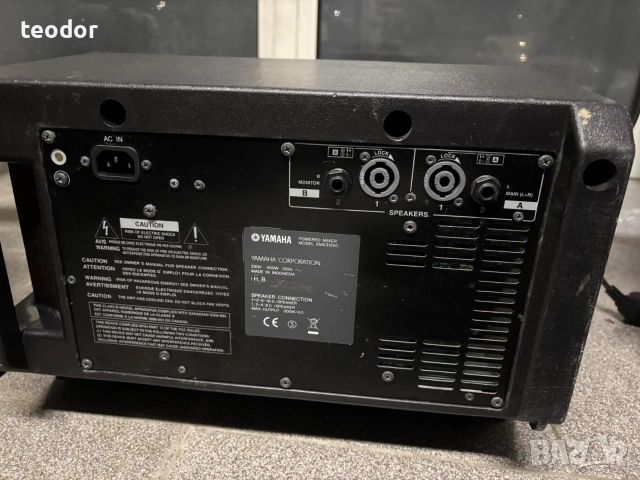 YAMAHA EMX312, снимка 3 - Ресийвъри, усилватели, смесителни пултове - 52883770