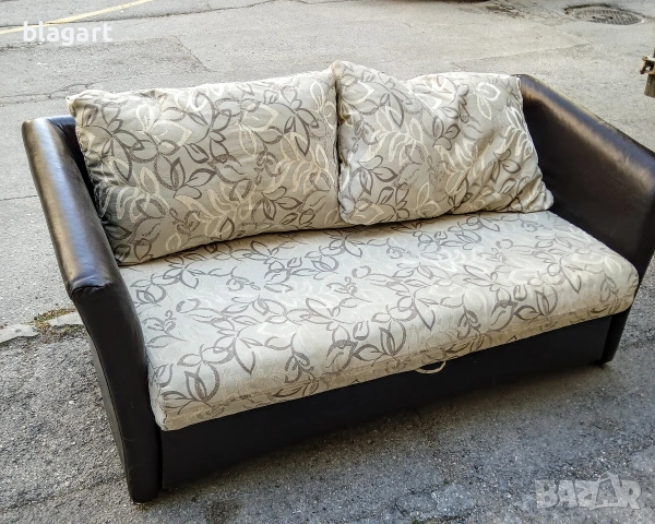 диван,разтегателен,кожа