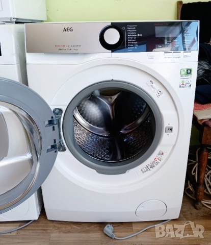 Инверторна пералня  AEG 8000 SERIES - 9 кг / с пара, снимка 6 - Перални - 53987413