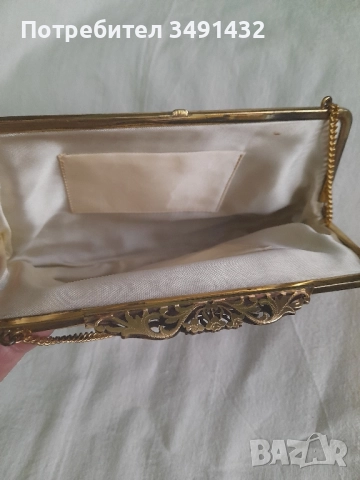 Вечерна дамска чантичка, снимка 2 - Чанти - 51943289