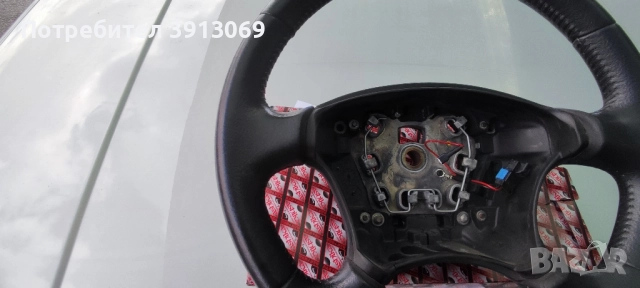 Продавам оригинален кожен волан за Пежо 407 , снимка 3 - Аксесоари и консумативи - 52008696