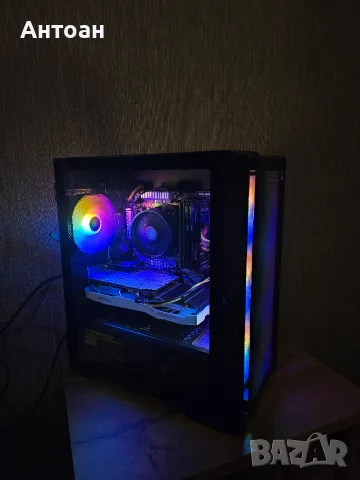 Геймърски компютър Ryzen 5 5500 / RX 6600 / 32GB RAM