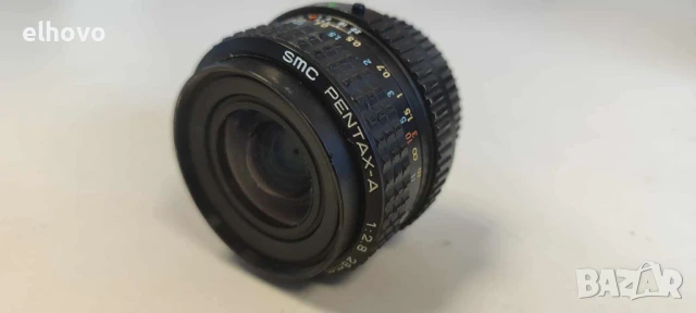 Обектив SMC PENTAX-A 1:2.8 28mm, снимка 2 - Обективи и филтри - 51015339