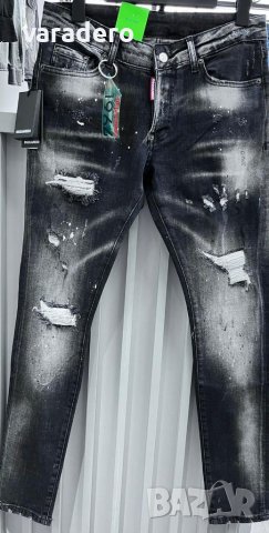 Мъжки къси дънки висок клас Dsquared , снимка 12 - Дънки - 37088915