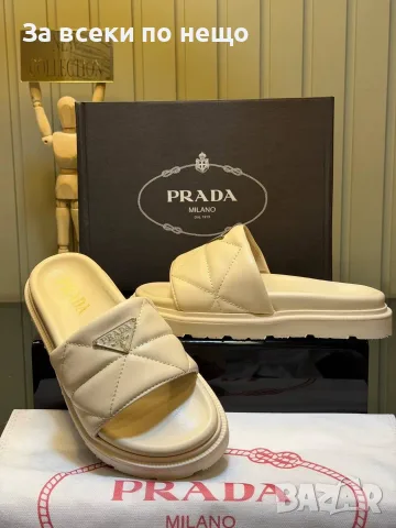 Prada Дамски Чехли Прада - Различни Цветове Код SEM-527, снимка 3 - Чехли - 55874093