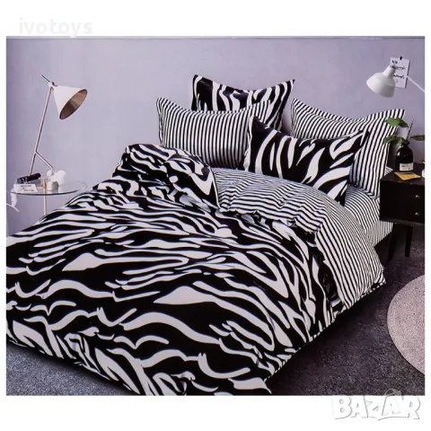 Двулицево спално бельо, 6 части - Модел WS14507