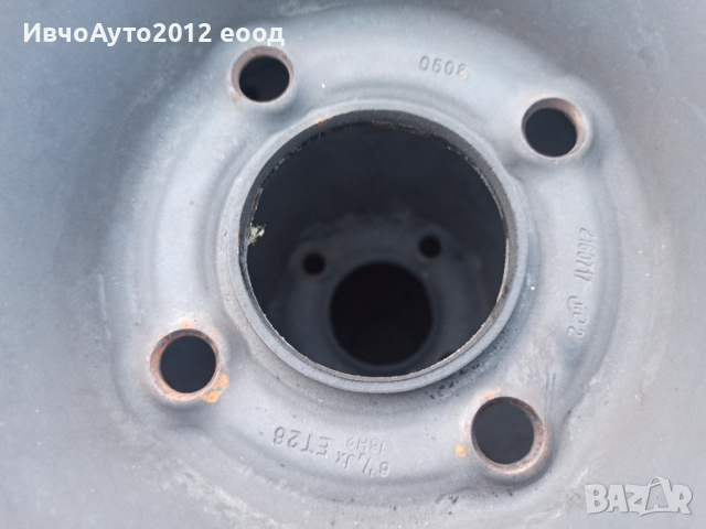  Джанти метални 16 Peugeot Citroen/Пежо Ситроен , снимка 2 - Гуми и джанти - 44716482