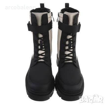 Дамски боти с връзки, 3цвята , снимка 5 - Дамски боти - 38593573