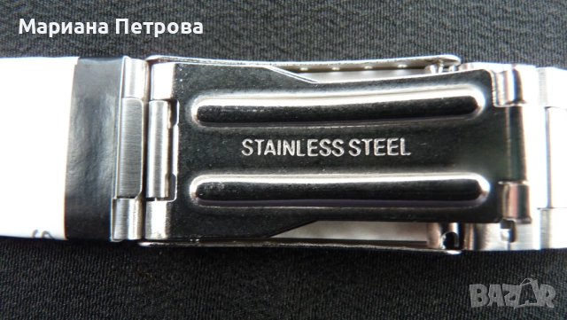 Метална верижка за часовник марка АZZURO, снимка 5 - Мъжки - 52823499