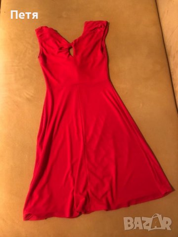 Morgan Дамска червена елеганта рокля, снимка 4 - Рокли - 37620544