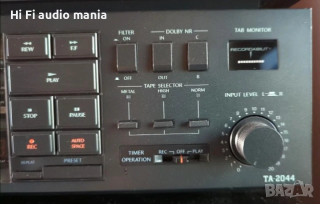 Продавам касетен дек Onkyo TA-2044 , снимка 2 - Декове - 53943197
