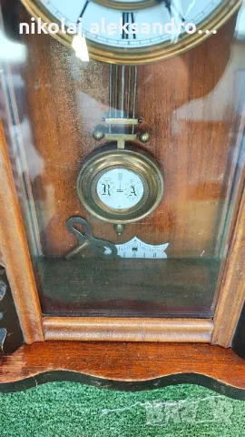 стар немски часовник , снимка 4 - Антикварни и старинни предмети - 48409838