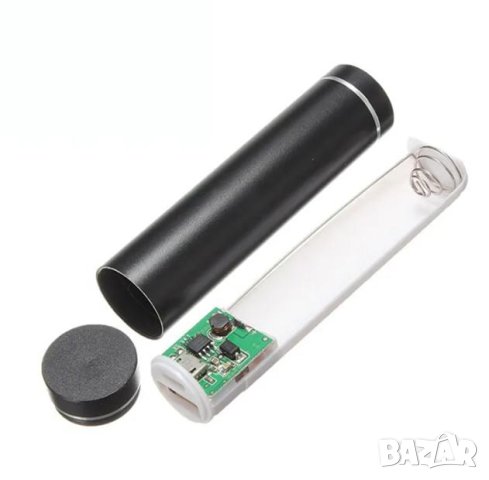 Преносима Батерия Метален Powerbank с 3500 mAh Литиево-Йонна Батерия 18650 3.7V 5V 1A, снимка 4 - Външни батерии - 42779832