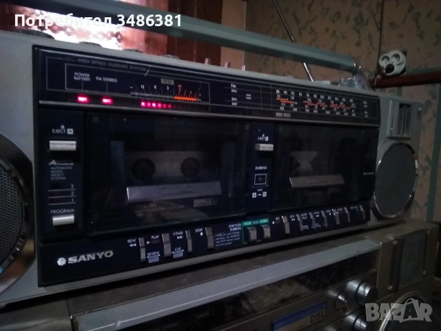 SANYO M -W 25K, снимка 3 - Радиокасетофони, транзистори - 54165496