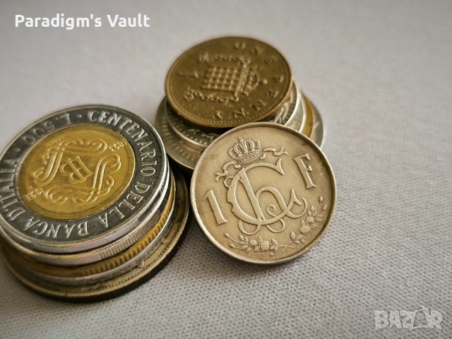 Монета - Люксембург - 1 франк | 1964г.