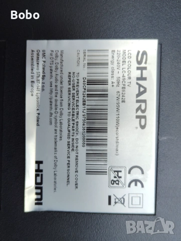 Main board T.MS6308.711, снимка 2 - Части и Платки - 54135238