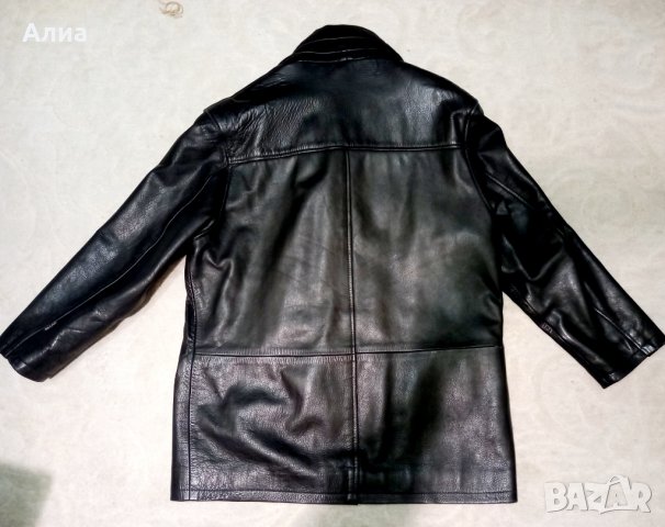 Мъжка кожена шуба XL , снимка 5 - Якета - 38697286