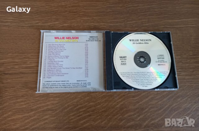Willie  Nelson - 20 Golden Hits 1993, снимка 3 - CD дискове - 42620781