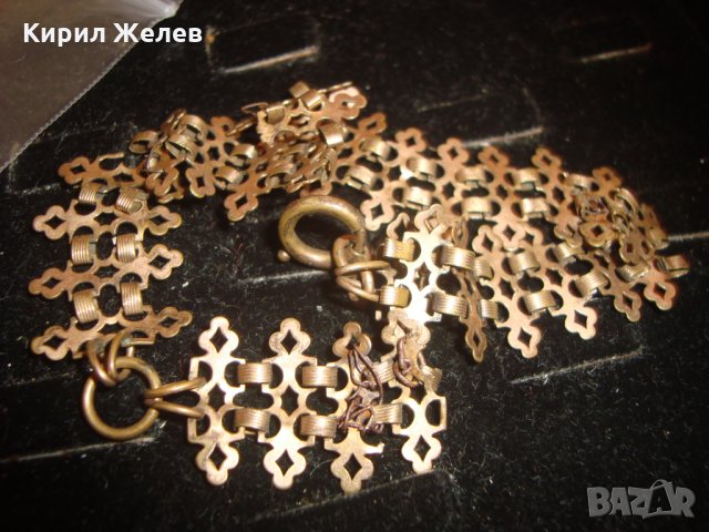СТАРИНЕН БРОНЗОВ НАКИТ МАЙСТОРСКА ФИНА ИЗРАБОТКА 9440, снимка 5 - Антикварни и старинни предмети - 30652780